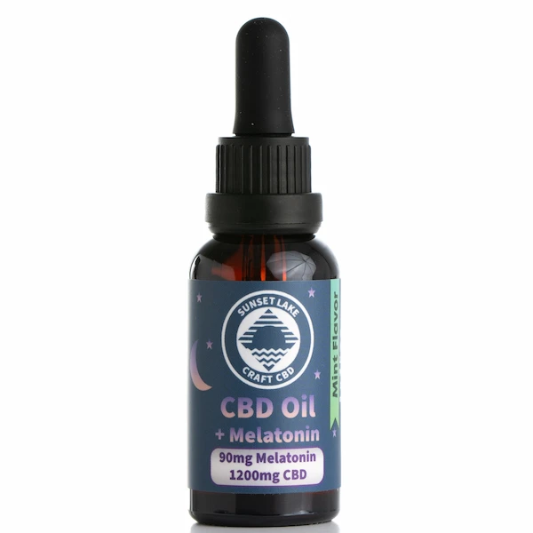 1200mg Full Spectrum CBD Oil + Melatonin (30mL) For Sale