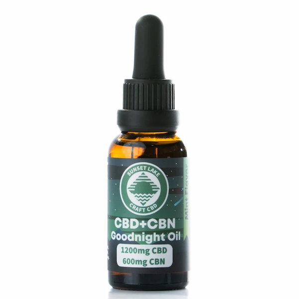 1800mg Full Spectrum CBD + CBN Goodnight Oil Tincture (30mL) For Sale