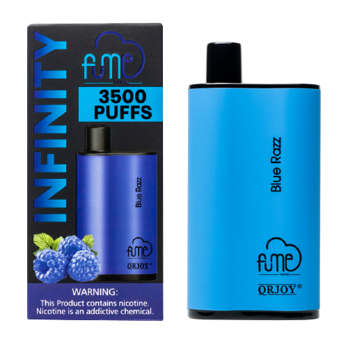 Blue Razz Disposable Vape (3500 Puffs) by Fume Infinity For Sale
