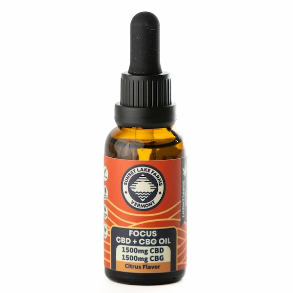 Focus CBD + CBG Oil Tincture For Sale