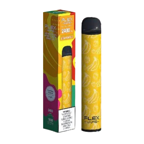 Strawberry Banana Disposable Vape (2400 Puffs) by Flex Vape For Sale