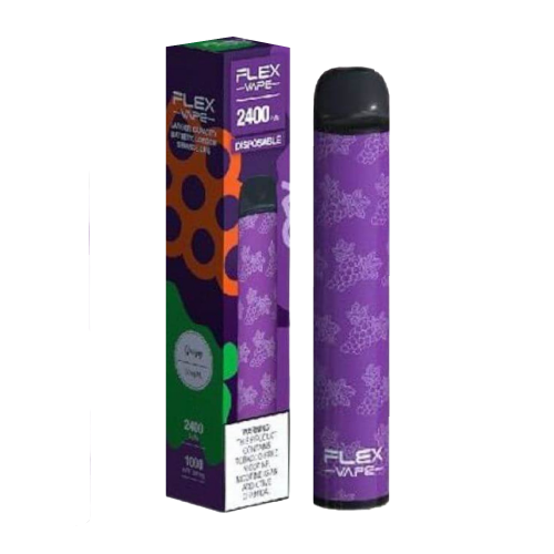 Grapy Disposable Vape (2400 Puffs) by Flex Vape For Sale