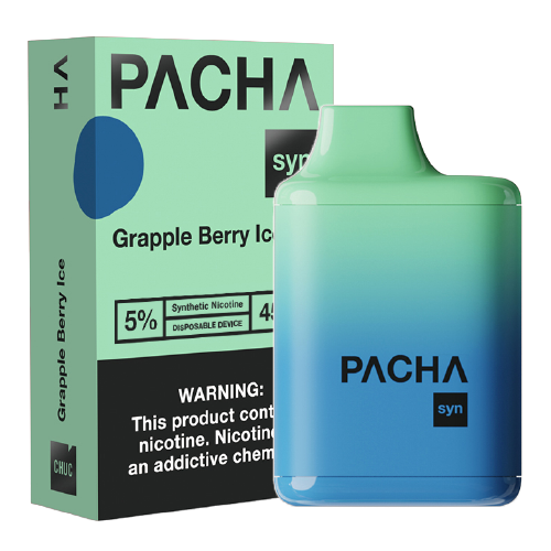 Grapple Berry Ice Disposable Pod (4500 Puffs) by Pachamama Syn For Sale