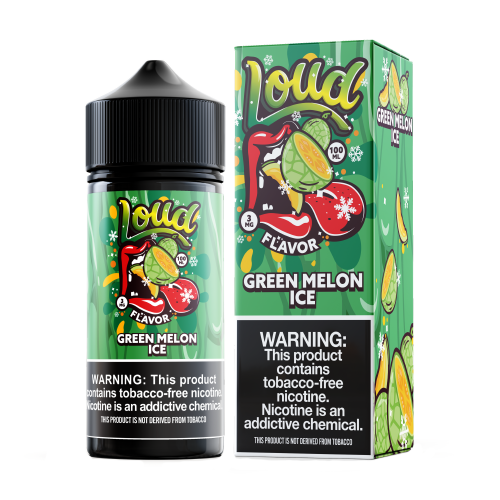 Green Melon Ice by Loud 100ml For Sale