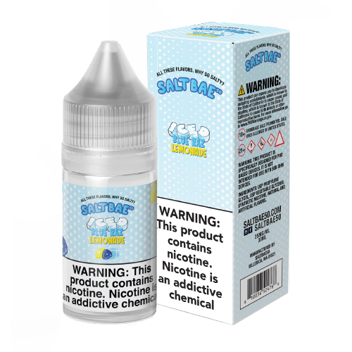 Iced Blue Raz Lemonade (Iced Blue Raspberry Lemonade) by SaltBae50 30ml For Sale