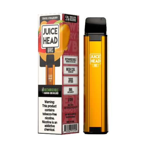 Mango Strawberry Disposable Pod (3000 Puffs) by Juice Head Bars For Sale