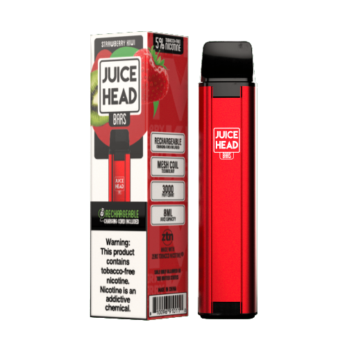 Strawberry Kiwi Disposable Pod (3000 Puffs) by Juice Head Bars For Sale
