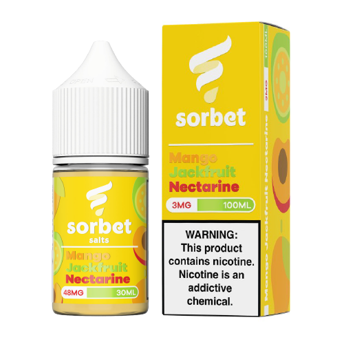 Mango Jackfruit Nectarine by Sorbet Pop Salt 30ml For Sale