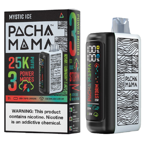 Mystic Ice Disposable Vape (25000 Puffs) by Pachamama 25K For Sale