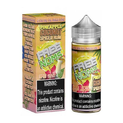 Pineapple Coconut Spiced Rum by Free Noms 120ml For Sale