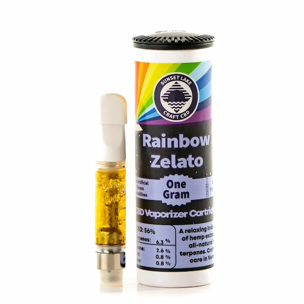 Rainbow Zelato CBD Vape Cartridge For Sale