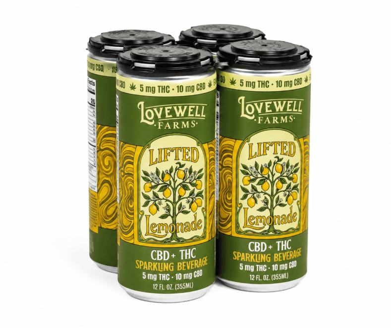CBD+ Lifted Lemonade Beverage For Sale