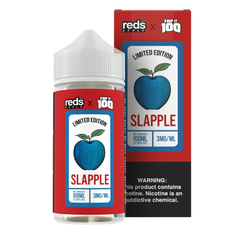 Slapple by Reds Apple Ejuice x Keep It 100 100ml For Sale