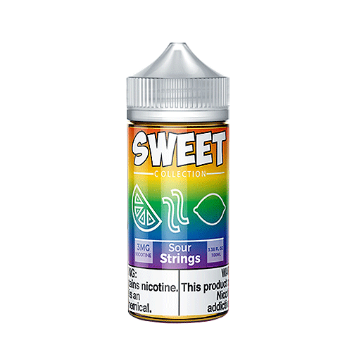 Sour Strings by Vape 100 Sweet Collection 100ml For Sale