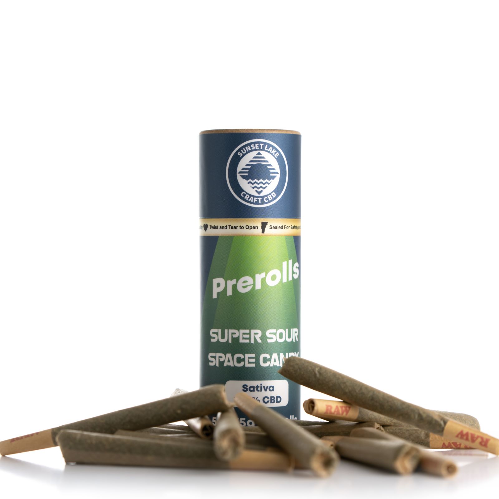 Super Sour Space Candy Prerolls – 15.3% CBD For Sale - Image 2
