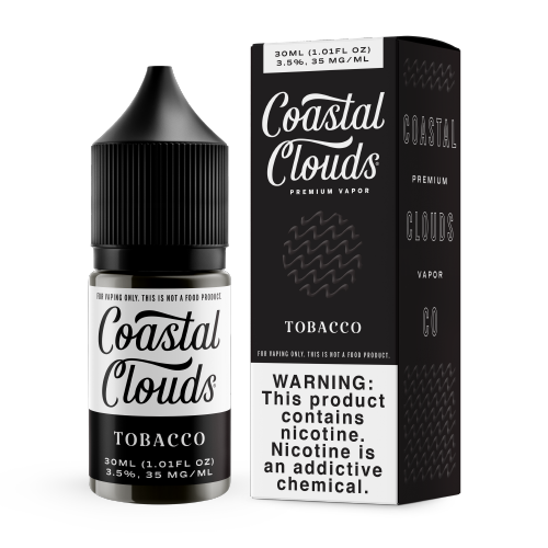 Tobacco by Coastal Clouds Salt Nic 30ml For Sale