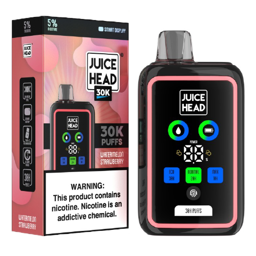 Watermelon Strawberry Disposable Vape (30000 Puffs) by Juice Head 30K For Sale