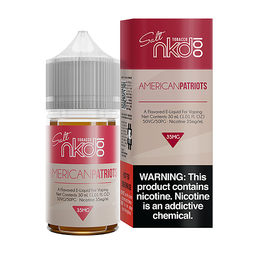 American Patriots by Naked 100 Salt 30ml For Sale