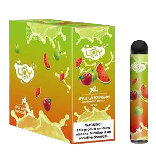 Apple Watermelon Disposable Pod (1500 Puffs) by LOY XL For Sale