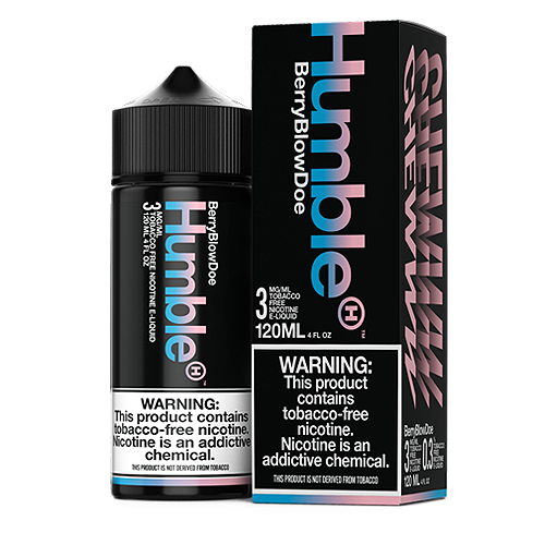 Berry Blow Doe (Blue Raspberry Chew) by Humble Juice Co. 120ml For Sale