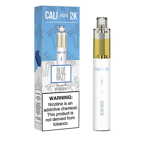 Blue Razz Disposable Pod (2000 Puffs) by Cali Bars 2K For Sale