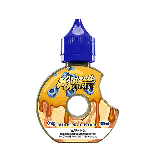 Blueberry Custard by Glazed Goodies 100ml For Sale