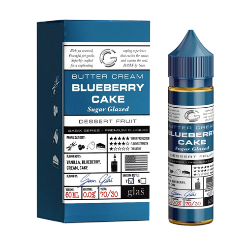 Blueberry Cake by Glas Basix Series 60ml For Sale
