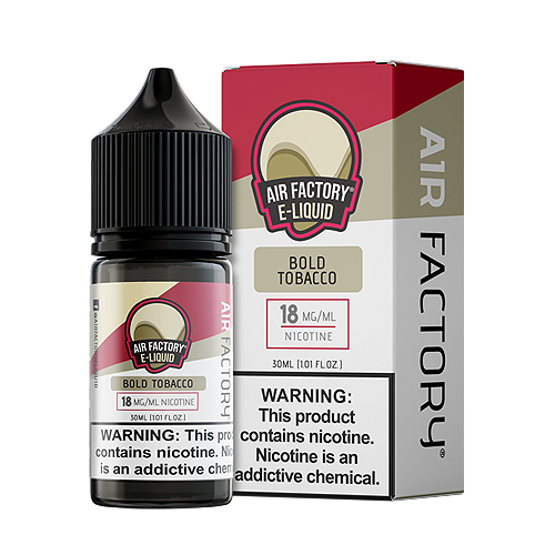 Bold Tobacco by Air Factory Salts 30ml For Sale