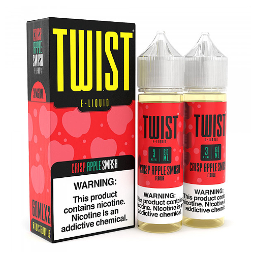 Crisp Apple Smash by Lemon Twist 120ml (2x60ml) For Sale