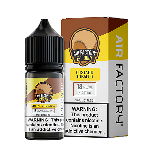 Custard Tobacco by Air Factory Salts 30ml For Sale