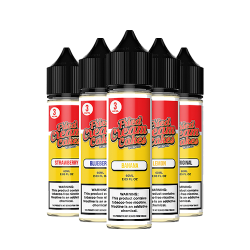 5PACK BUNDLE by Fried Cream Cakes 300ml (5x60ml) For Sale