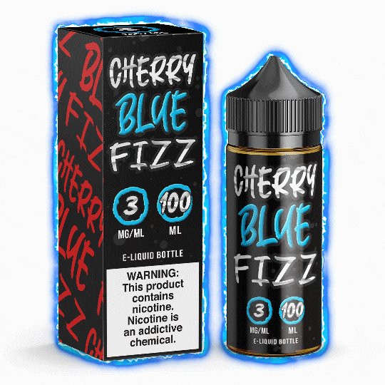 Cherry Blue Cola by Juice Man 100ml For Sale