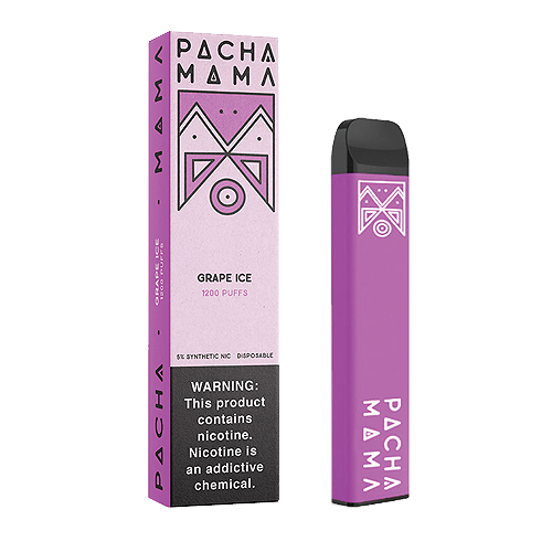 Grape Ice Disposable Pod (1200 Puffs) by Pachamama Syn For Sale