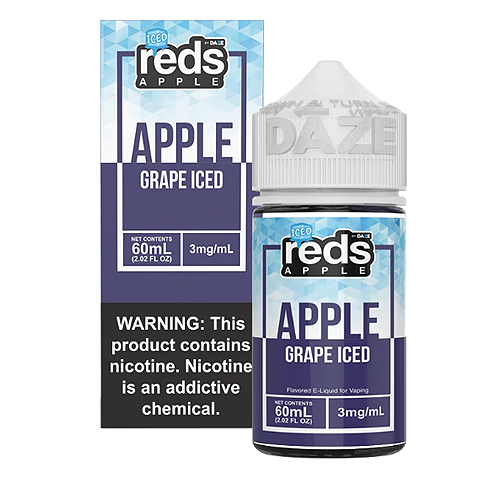 Grape ICED by Reds Apple Ejuice 60ml For Sale