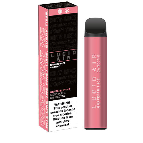 Grapefruit Ice Disposable Pod (5000 Puffs) by Lucid Air For Sale