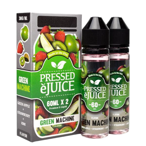 Green Machine by Pressed eJuice 120ml (2x60ml) For Sale