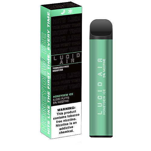 Honeydew Ice Disposable Pod (5000 Puffs) by Lucid Air For Sale