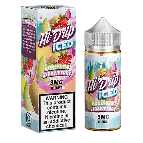 Dew Berry ICED (Honeydew Strawberry ICED) by Hi-Drip 100ml For Sale