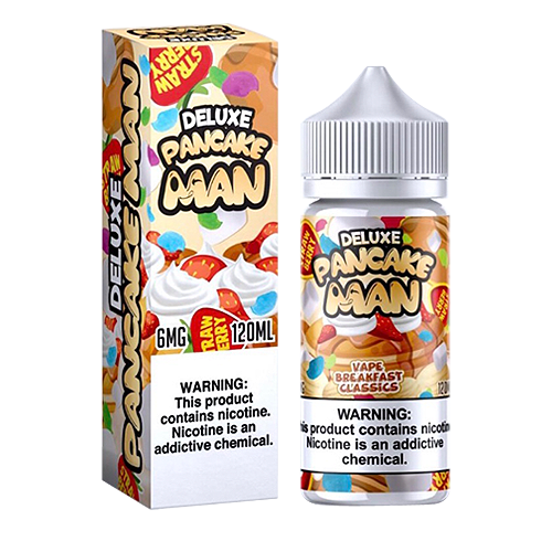 Pancake Man Deluxe by (Tasty Flavors) Vape Breakfast Classics 120ml For Sale