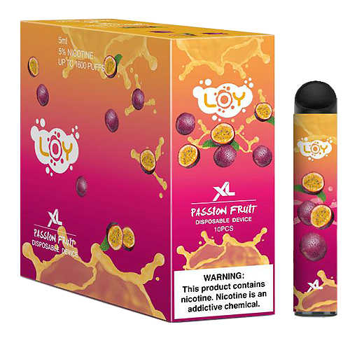 Passion Fruit Disposable Pod (1500 Puffs) by LOY XL For Sale