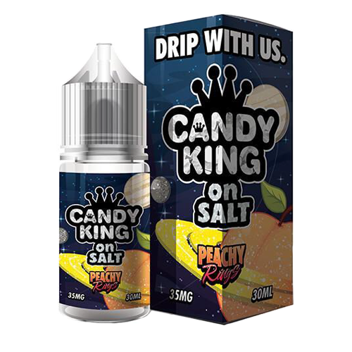 Peachy Rings by Candy King On Salt 30ml For Sale