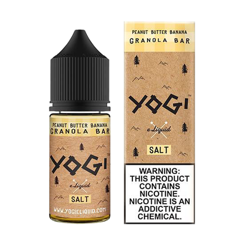 Peanut Butter Banana Granola Bar by Yogi Salt 30ml For Sale