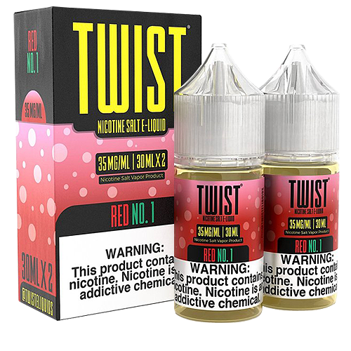 Red No.1 (Watermelon Madness) by Twist Salt 60ml (2x30ml) For Sale