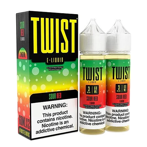 Sour Red (Sweet & Sour) by Lemon Twist 120ml (2x60ml) For Sale