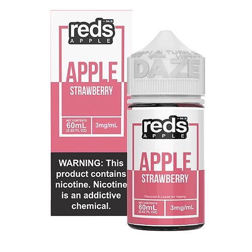 Strawberry by Reds Apple Ejuice 60ml For Sale