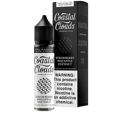 Strawberry Pineapple Coconut (Strawberry Daiquiri) by Coastal Clouds 60ml For Sale