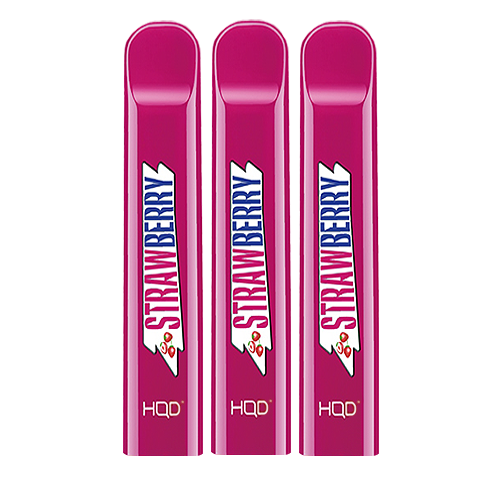 Strawberry Disposable Pod (Pack of 3) by HQD Cuvie For Sale