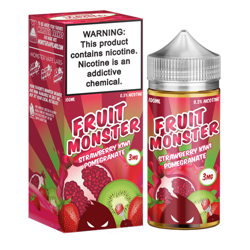 Strawberry Kiwi Pomegranate by Fruit Monster 100ml For Sale