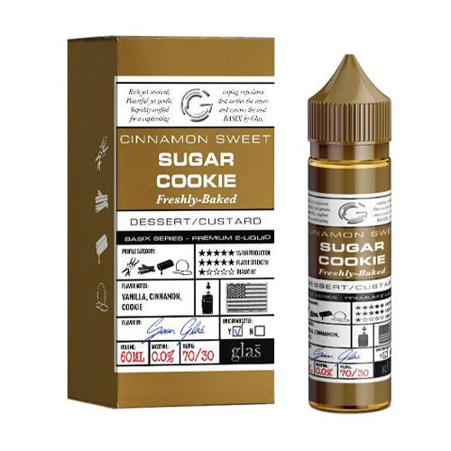 Sugar Cookie by Glas Basix Series 60ml For Sale