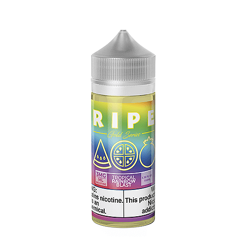 Tropical Rainbow Blast by Vape 100 Ripe Gold Series Collection 100ml For Sale
